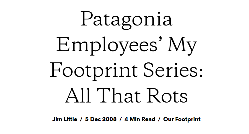 Patagonia Presentation Culture