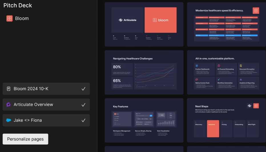 pitch deck template