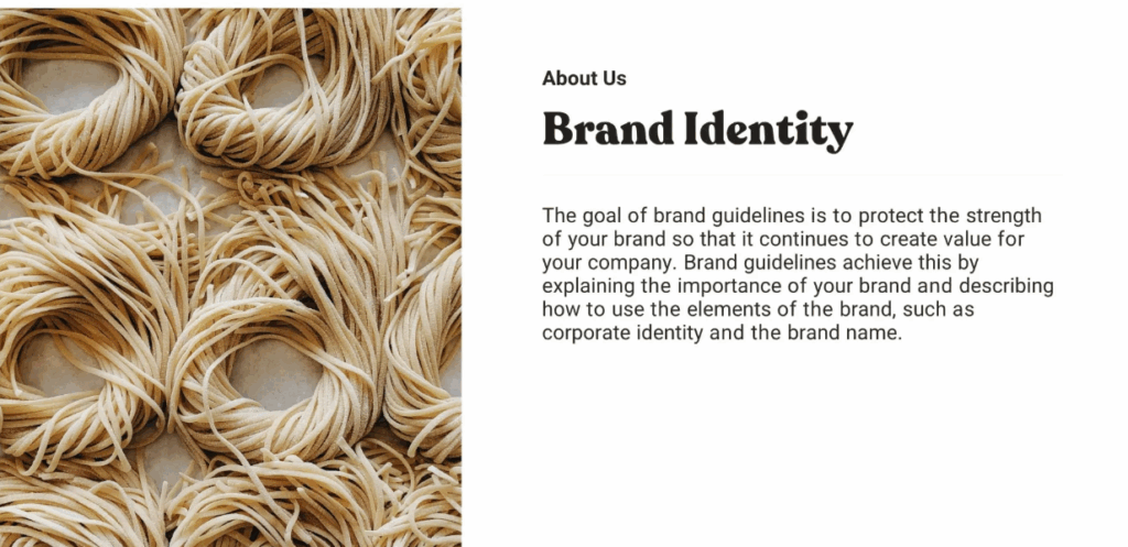 Brand Guidance template