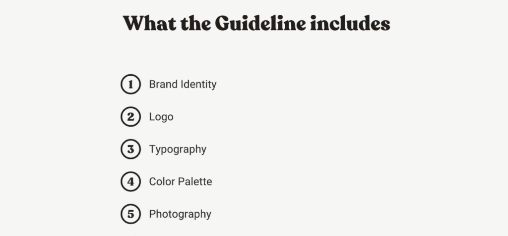 Brand Guidance template