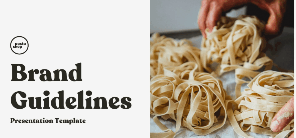 Brand Guidance template