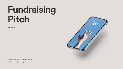 Fundraising Pitch