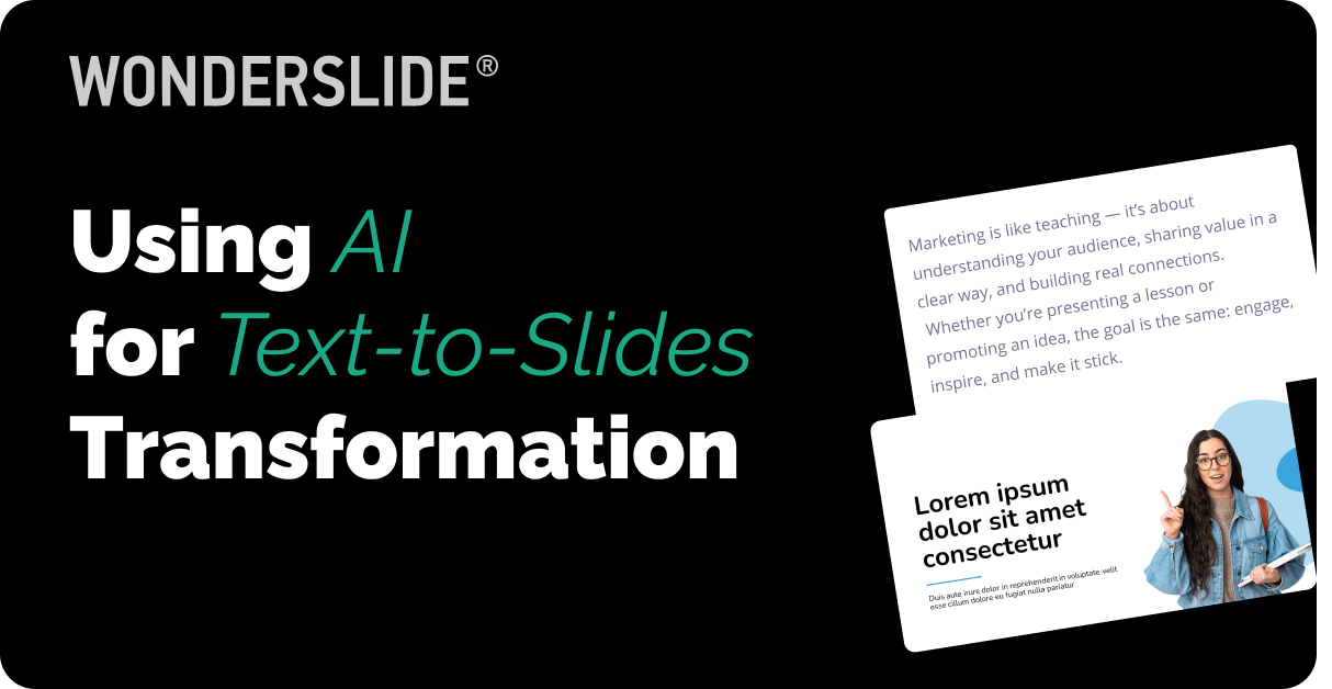 Text to Slide AI